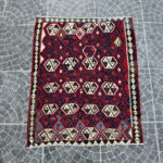 Vintage Van Kilim Hair Tie Motif 4.07x4.86 ft - Image 2