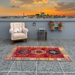 Vintage Kilim – Handwoven Turkish Rug - 3.28x6.23 ft