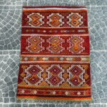 Vintage Afyon Kilim - 2.73x3.77 ft - Image 2