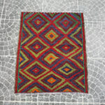Vintage Turkish Kilim, Oushak Rug - 3.38x4.00ft - Image 2