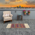 Vintage Kilim Rug - 1.77x4.92 ft