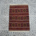 Vintage Kilim Rug - 3.02x4.20 ft - Image 2