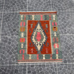 Vintage Kilim Rug - 3.02x3.74 ft - Image 2