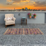 Vintage Adana Kilim - 2.33x7.22 ft