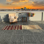 Vintage Mersin Kilim - 2.2x9.42 ft