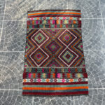 Vintage Kilim Rug - 3.12x4.79 ft - Image 2