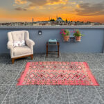 Vintage Kilim Rug - 3.54x5.77 ft