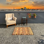 Vintage Kilim Rug - 2.92x3.67 ft