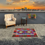 Vintage Kilim Rug - 2.85x4.30 ft