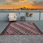 Vintage Kilim Rug – 5.97x7.87 ft