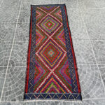 Vintage Kilim Rug – 3.28x8.37 ft - Image 2