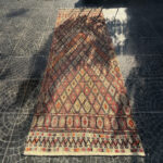 Vintage Kilim Rug – 5.12x12.80 ft - Image 2