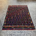 Vintage Kilim Rug – 6.30x7.71 ft - Image 2