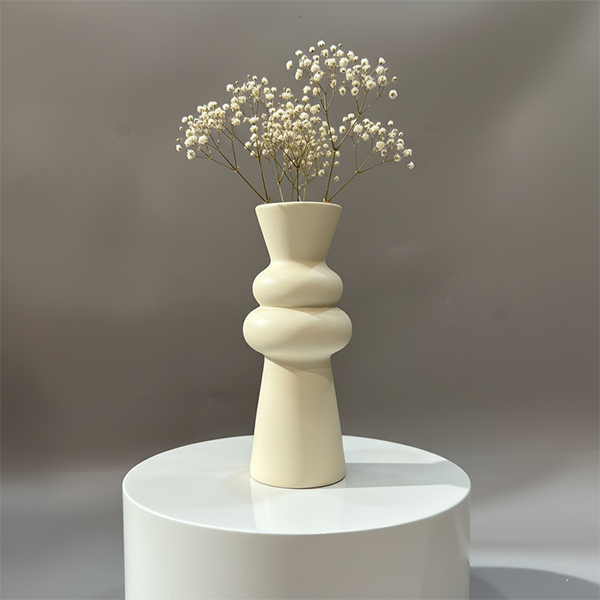 Handmade ceramic vase 12x27 inch Cappadocia Feng Shui home decor